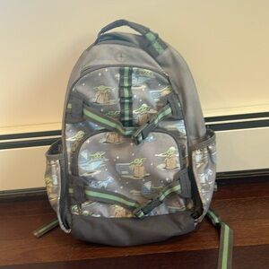 pottery barn kids grogu backpack